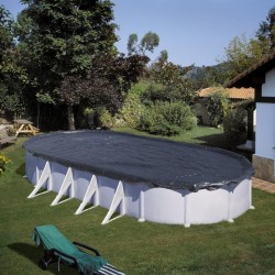 Cubiertas de piscinas ovaladas 610 X 410 CM