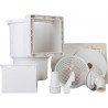 SKIMMER AR100+VÁLVULA DE IMPULSION BLANCO GRE