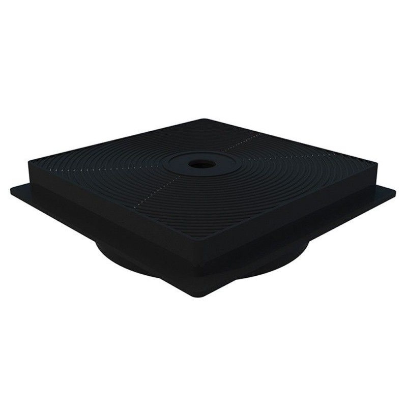 TAPA REDONDA Y ARO CUADRADO SKIMMER ANTRACITA REF. 00249-0700CL144 ASTRALPOOL