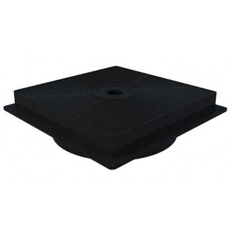 TAPA REDONDA Y ARO CUADRADO SKIMMER ANTRACITA REF. 00249-0700CL144 ASTRALPOOL