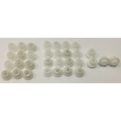 JUEGO RUEDAS REPUESTO LIMPIAFONDOS K394 REF. K493BU