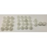 JUEGO RUEDAS REPUESTO LIMPIAFONDOS K394 REF. K493BU