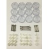 JUEGO RUEDAS REPUESTO LIMPIAFONDOS K394 REF. K493BU