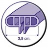 PERFIL PARA PISCINA 3,50X0,90 M. REF. PA350 GRE
