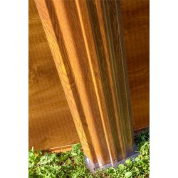 PERFIL VERTICAL MARRON (10 PIEZAS) PISCINA 4,60X1,32 M. REF. PLVW12101295 GRE