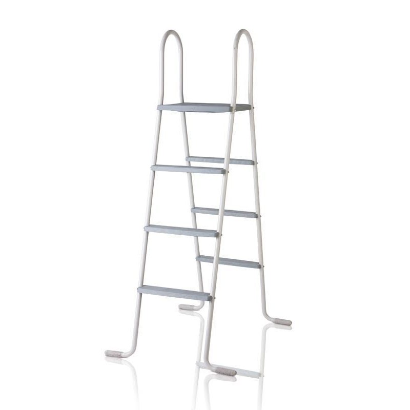 Escaleras para piscinas elevadas 2X3 PELDAÑOS – ACERO GALVANIZADO