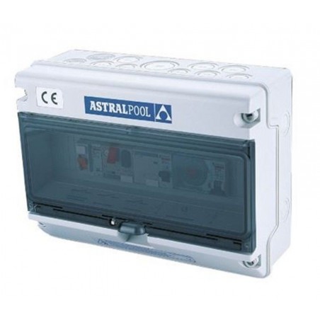 CUADRO ELECTRICO 1CV+INTERRUPTOR LUCES+DIFERENCIAL+SIN TRANSFORMADOR TIPO C COD. 25727 ASTRALPOOL
