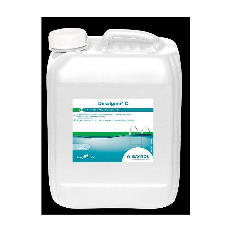 ANTIALGAS DESALGINE C 5 L. REF. 7541255 BAYROL
