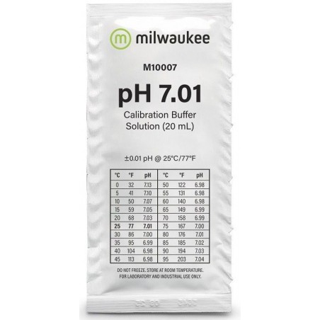 SOLUCION TAMPON PH 7.01 SOBRE 20 ML MILWAUKEE