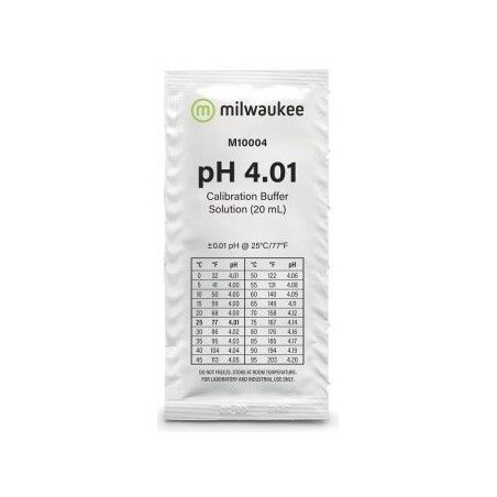 SOLUCION TAMPON PH 4.01 SOBRE 20 ML MILWAUKEE
