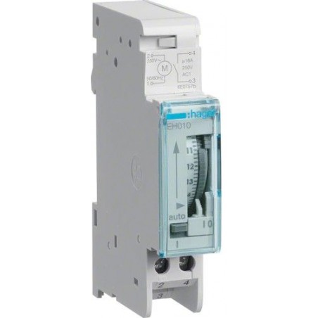 RELOJ PROGRAMADOR HAGER ESTRECHO EH010