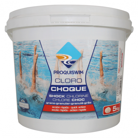 CLORO CHOQUE 5KG COD. 2505 PROQUISWIM