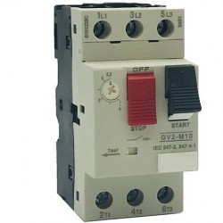 DISYUNTOR GUARDAMOTOR REGULABLE 4-6.3 A