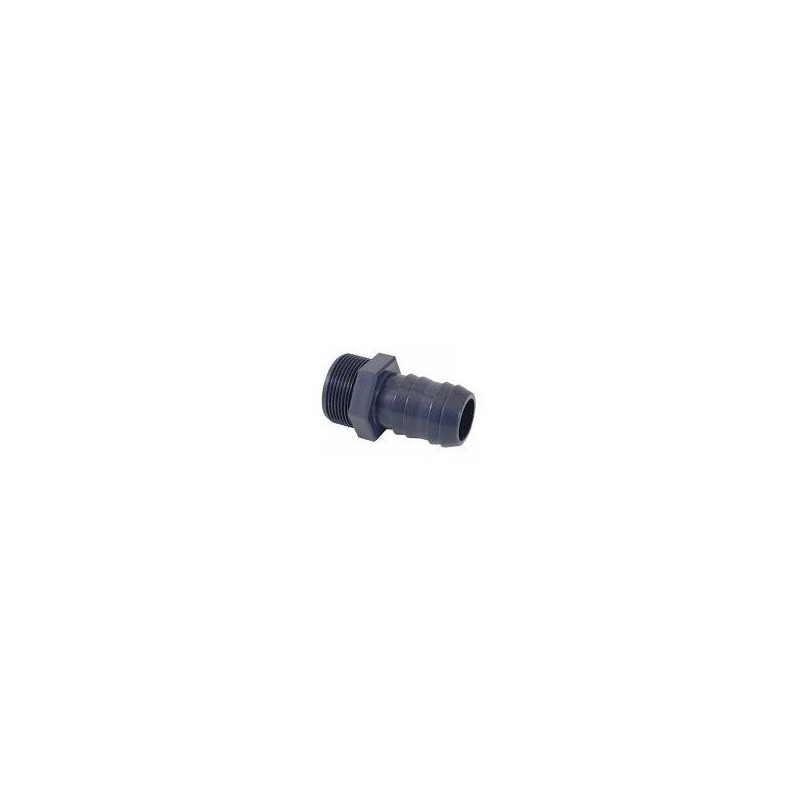 ESPIGA CONEXION PVC MACHO 1 1/2 X 38. COD. 02224 CEPEX
