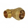 CODO LATON 90º ROSCA MACHO 1"A P.E. 32MM.