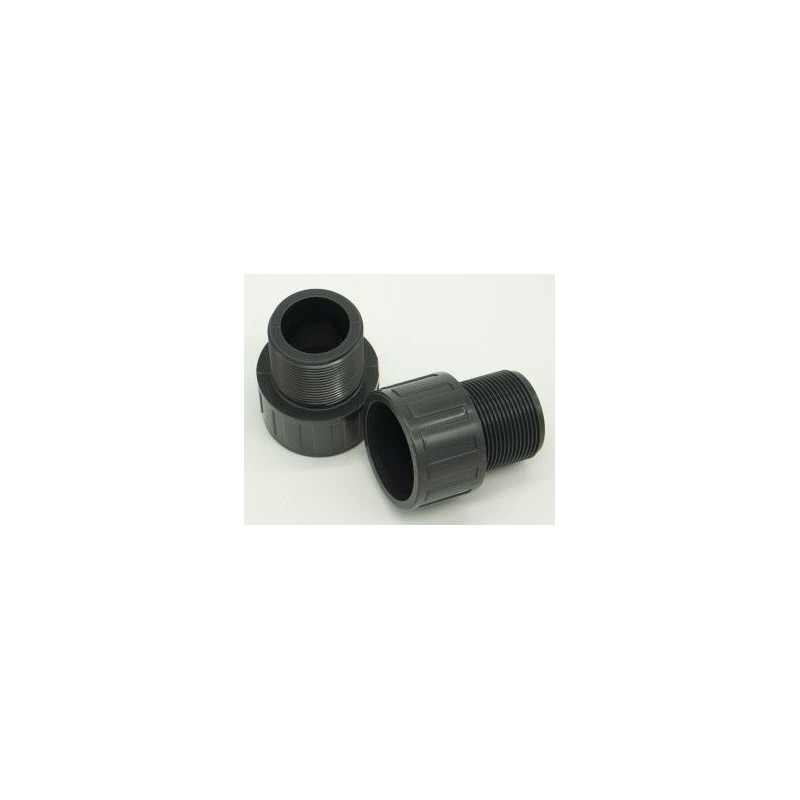TERMINAL R. MACHO PVC PRESION 1 1/2" TOMA FILTRO (2 UDS) COD. 4404010148 ASTRALPOOL