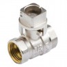 VALVULA METAL BOLA CUADRADILLO ROSCA HEMBRA 1"