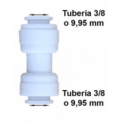 UNION TUBO X TUBO 1/4X3/8 OSMOSIS INVERSA TG-A6UC4