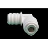 CODO UNIÓN TUBO 1/4 A ROSCA MACHO 1/4" OSMOSIS INVERSA