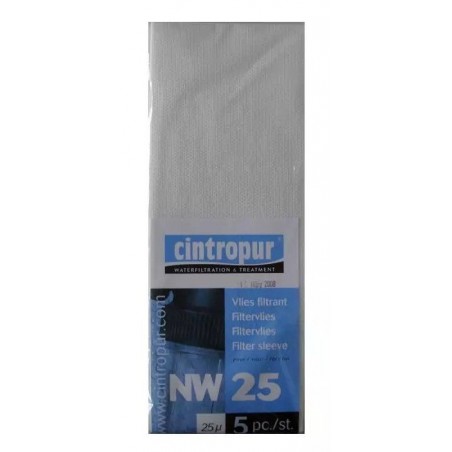TELAS FILTRO CINTROPUR NW-25 1"  25 MICRAS 5 UDS CA-1307-02 COD 38688