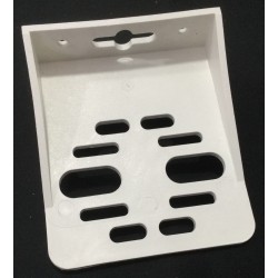 SOPORTE MURAL PLASTICO PARA FILTRO 3 PIEZAS