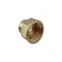 ALARGADERA A 1CM. LATON REDUCIDO H 1/2" A M 3/8"