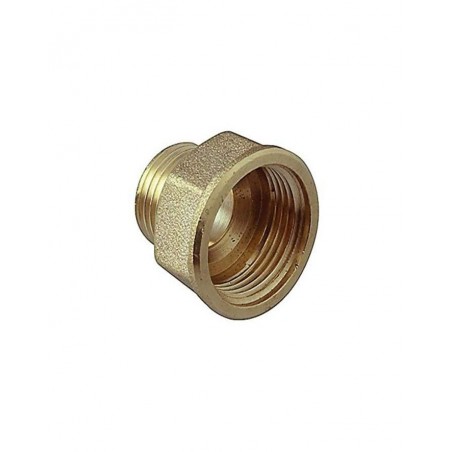 ALARGADERA A 1CM. LATON REDUCIDO H 1/2" A M 3/8"