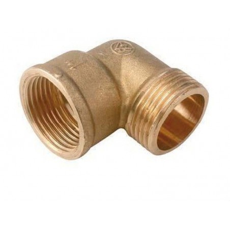 CODO LATON ROSCAS MACHO-HEMBRA 3/4"