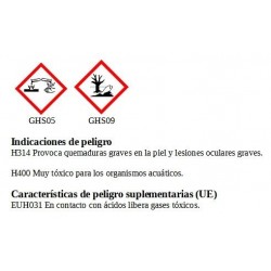 Líquido Hipoclorito Sódico PQS