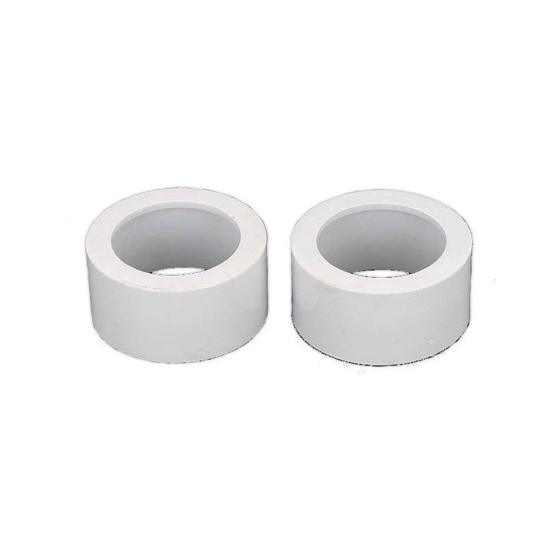 ADAPTADOR PVC 50 MM. PEGAR (2 UDS.)  CLORADOR TRI REF. R0768600 ZODIAC