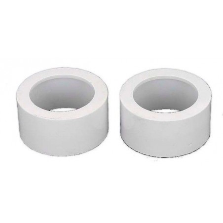 ADAPTADOR PVC 50 MM. PEGAR (2 UDS.)  CLORADOR TRI REF. R0768600 ZODIAC
