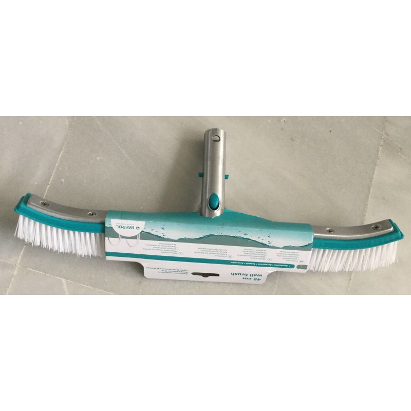 CEPILLO CURVO REFUERZO ALUMINO 45 CMS.