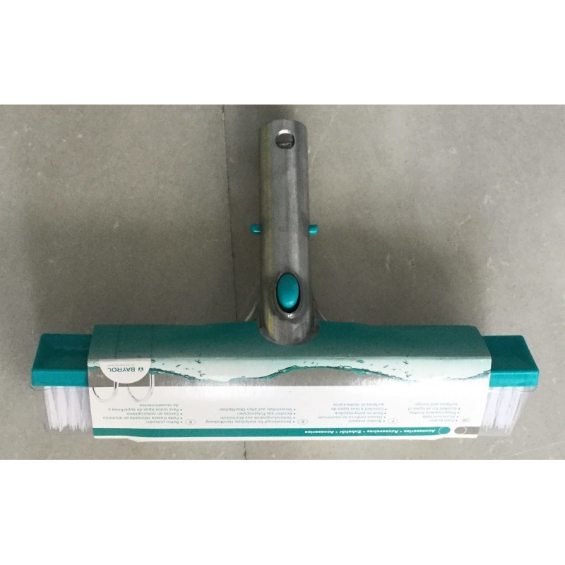 CEPILLO RECTO REFUERZO ALUMINO 25 CMS.