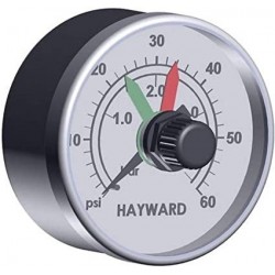 MANOMETRO PRESION FILTRO CONEXION TRASERA REF. ECX2712B1 HAYWARD