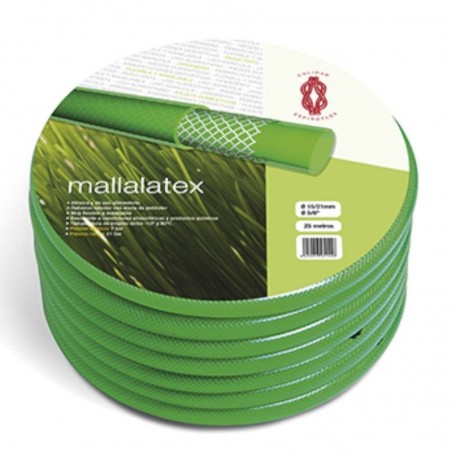 MANGUERA MALLALATEX VERDE 19X26 MM RIEGO (ESPIROFLEX)