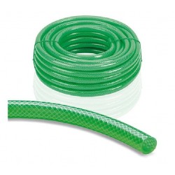 MANGUERA VERDE SUPERFLEX REFORZADA 19X25 MM.