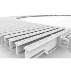 MODULO REJILLA P/CURVAS 22 CM. ALTURA