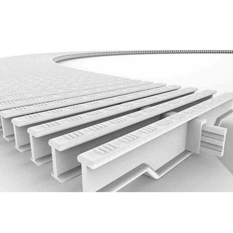MODULO REJILLA P/CURVAS 22 CM. ALTURA