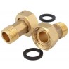 CONTADOR AGUA DOMESTICO 1"  CON RACOR 3/4" DN20
