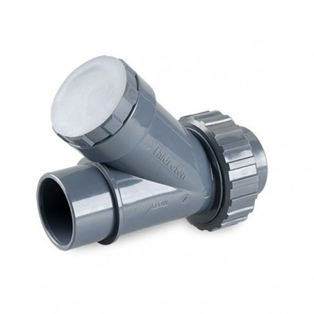 VALVULA RETENCION BOLA PVC