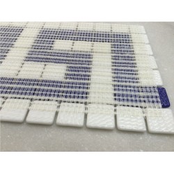 CENEFA AZUL Y BLANCA 7 FICHAS MALLA 31,5 CMS. COD. 114746