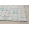 GRESITE COLOR AZUL CLARO NIEBLA CON BRILLO EDERGLAS 2,2X2,2 REF. 32A - CARIBE (HISBALIT)