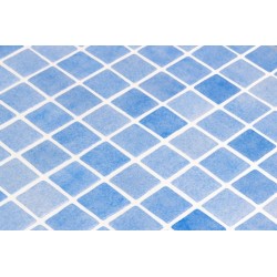 GRESITE ONIX 2,5X2,5 NIEVE AZUL CELESTE REF. 25251
