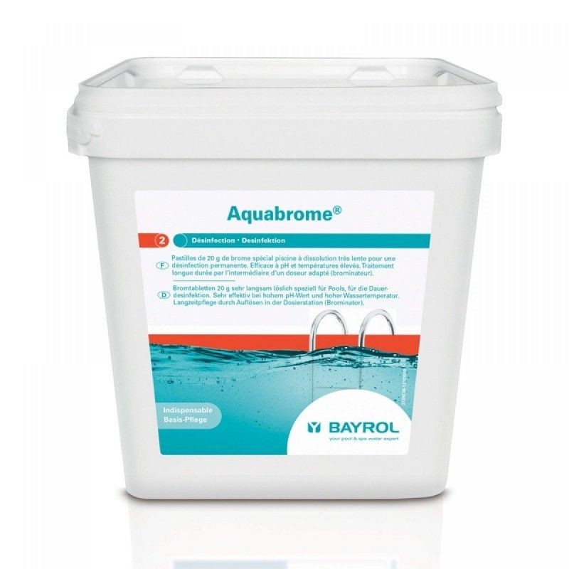 BROMO PASTILLAS AQUABROME 5 KG REF. 7539338 BAYROL