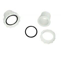 RACOR BLANCO ROSCADO ROSCA 1 1/2" C/JUNTA TORICA EUR CLEAR WATER R0748900
