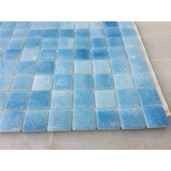 GRESITE COLOR AZUL CLARO NIEBLA CON BRILLO EDERGLAS 2,2X2,2 REF. 32A - CARIBE (HISBALIT)