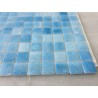 GRESITE COLOR AZUL CLARO NIEBLA CON BRILLO EDERGLAS 2,2X2,2 REF. 32A - CARIBE (HISBALIT)