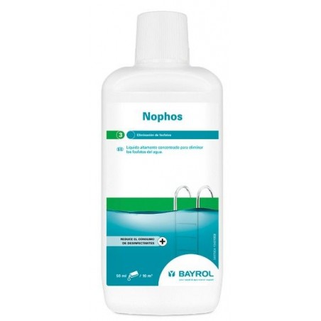 NOPHOS ELIMINADOR FOSFATOS 1 LITRO REF. 3497003 BAYROL