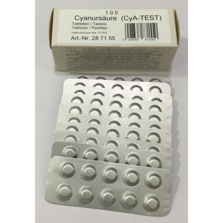 100 PASTILLAS CYA-TEST FOTÓMETRO