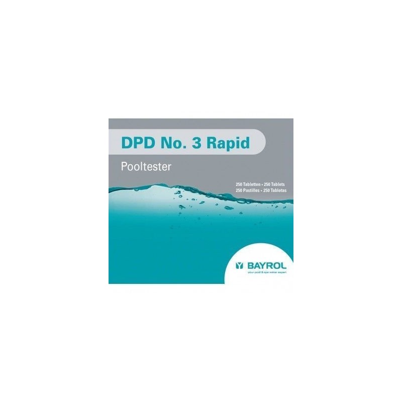 250 PASTILLAS DPD NO 3 POOLTESTER